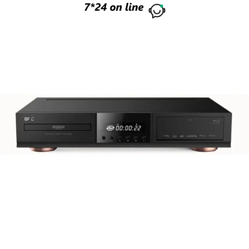 GIEC BDP-G5600 4K Blu Ray HD مشغل القرص الصلب القرص المنزلي ثلاثية الأبعاد HD قناة Dolby Vision مشغل DVD DTS فك