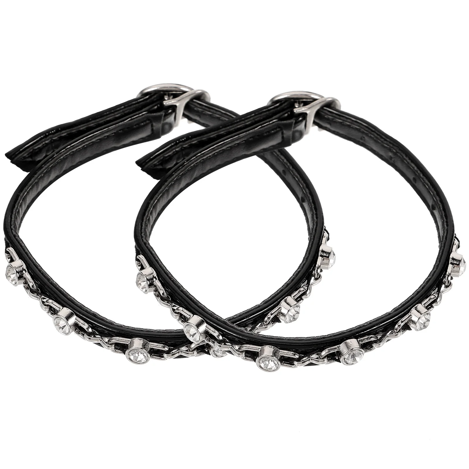 1 زوج أحزمة الأحذية للكعوب النساء انفصال كعب مشبك عدم الانزلاق استبدال الكاحل حزام ل عالية الكعب أحذية الأشرطة النساء #1