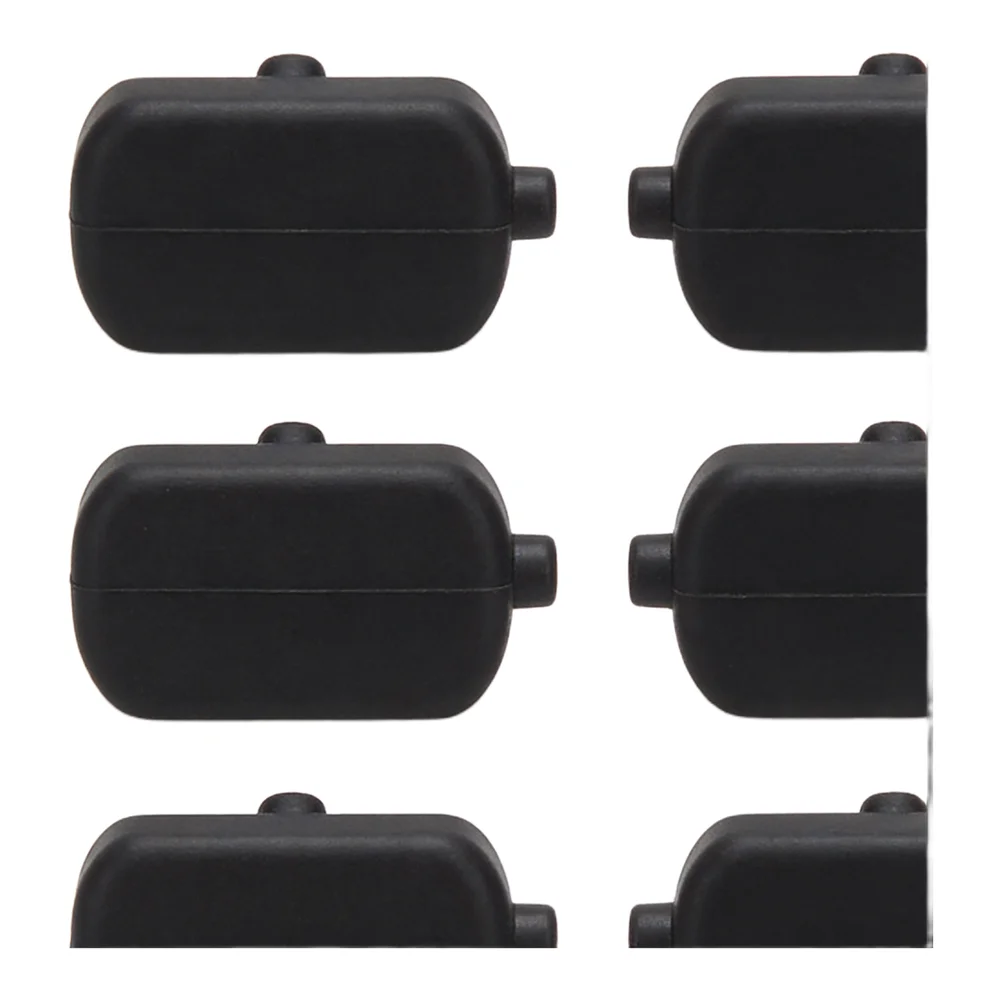 Rubber Replacement Tips for Gourmia Air Fryer GAF838 GAF686 GAF798 Silicone Pads Designed to Protect Air Fryer Grill Pan Coating