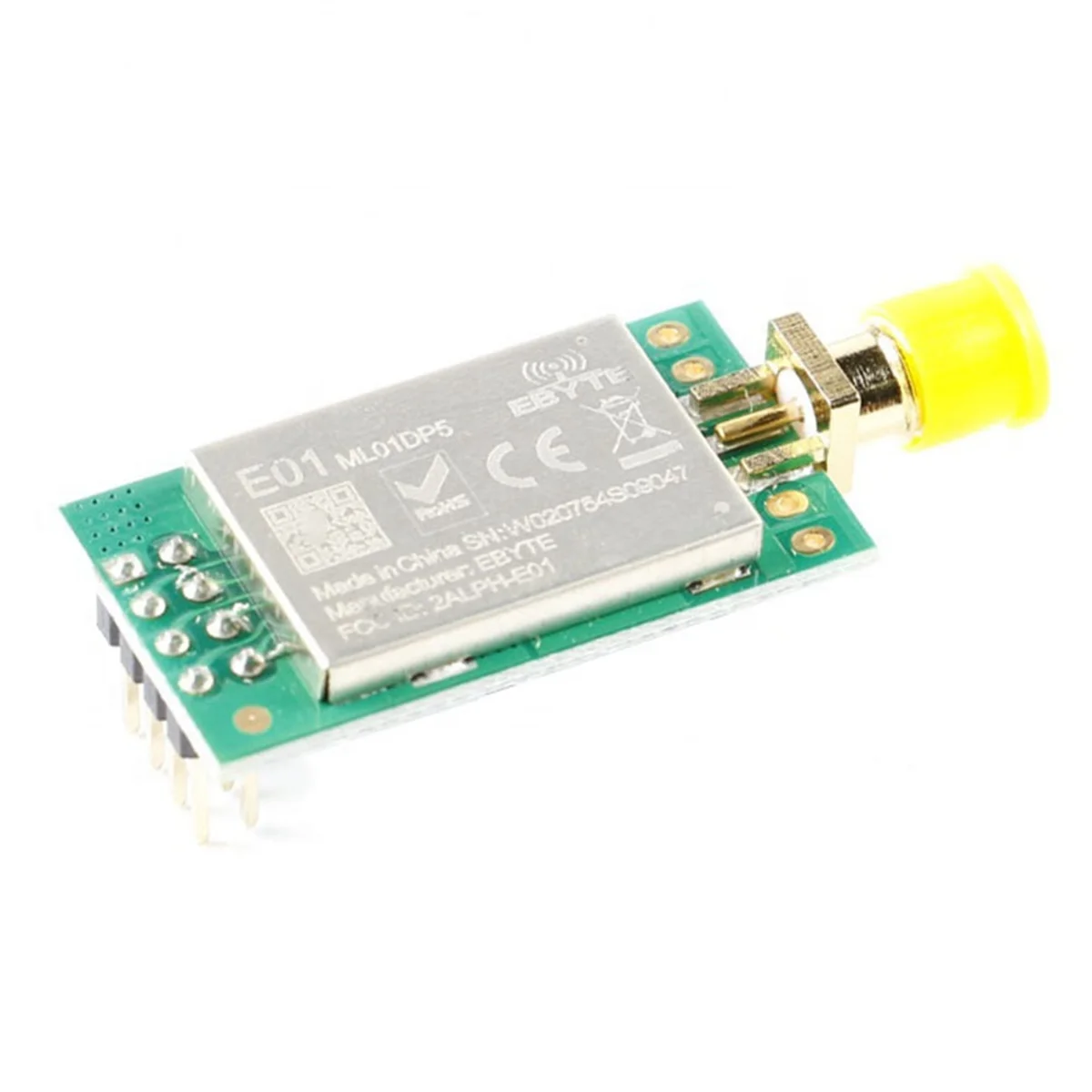 Yours E01-ML01DP5 NRF24L01P + PA + LNA 2,4G Модуль беспроводного приемопередатчика 2500M Пульт дистанционного управления Радиочастотный беспроводной модуль