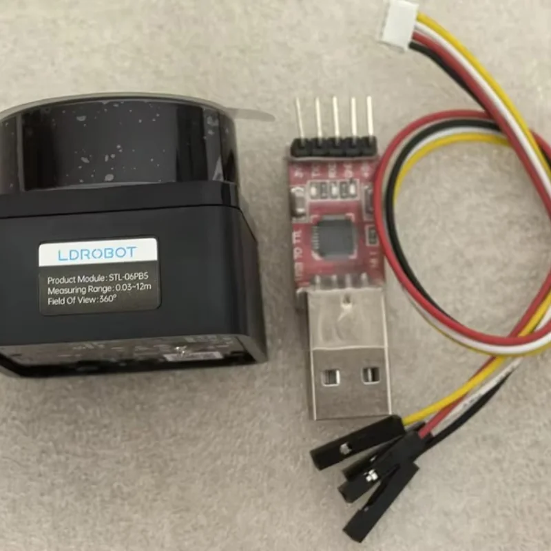 12M Laser Distance Radar Detector High-Precision STL-06N lidar 360 degree scanning from LDROBOT