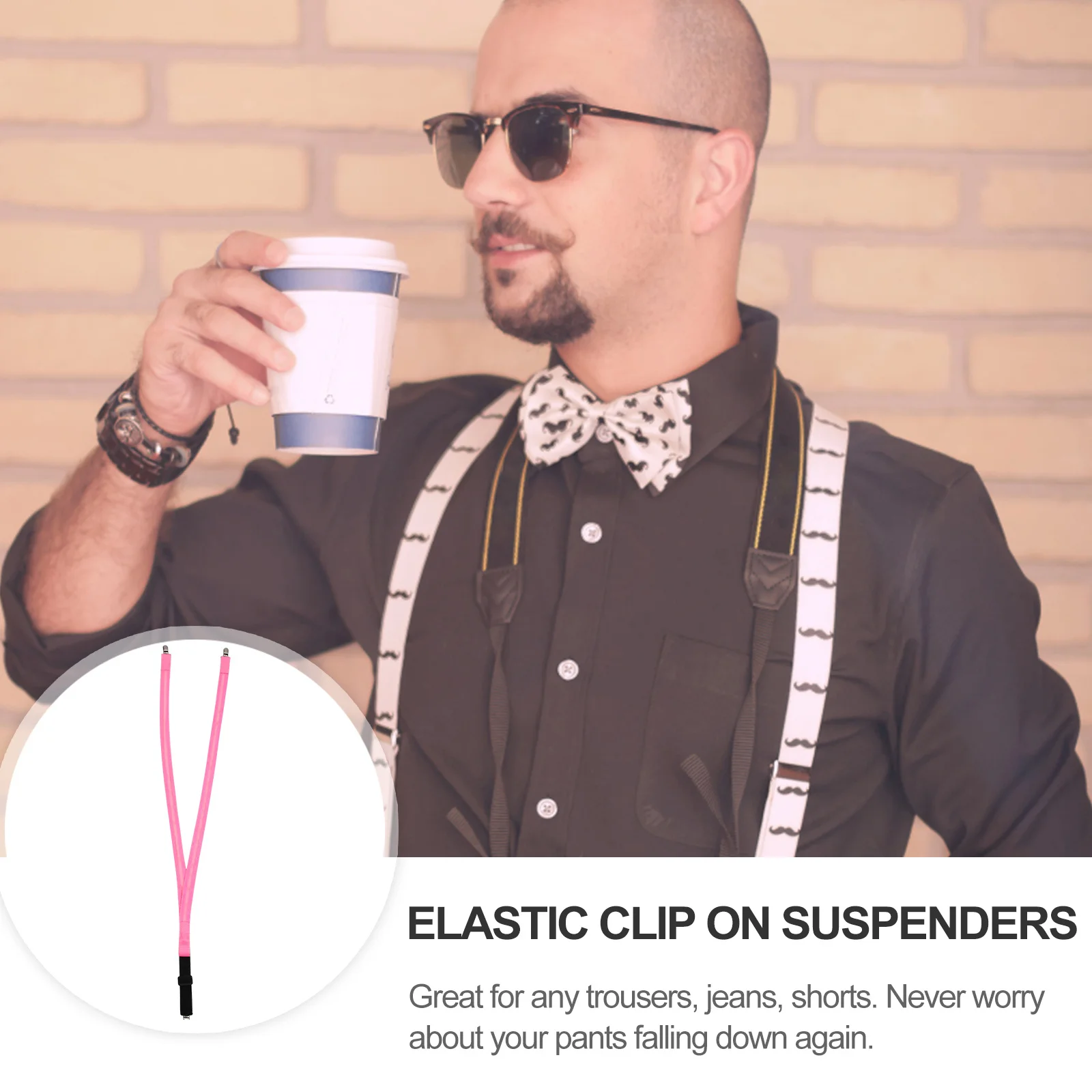 حمالات متوهجة بإضاءة LED بمشبك مرن على شكل حرف Y قابل للتعديل للجنسين وحفلات المهرجانات والارتداء اليومي والأقواس المضيئة