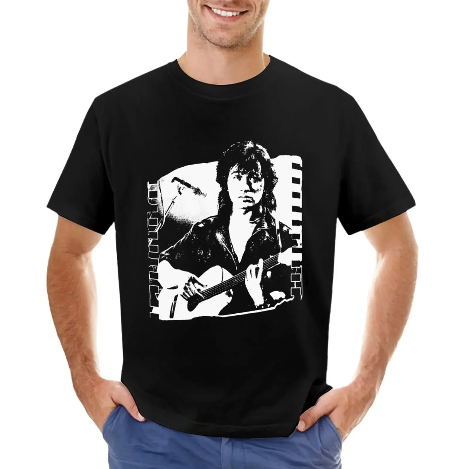 Viktor Tsoi Виктор Цой white Gift T-Shirt oversized customizeds quick drying tees fitted t shirts for men