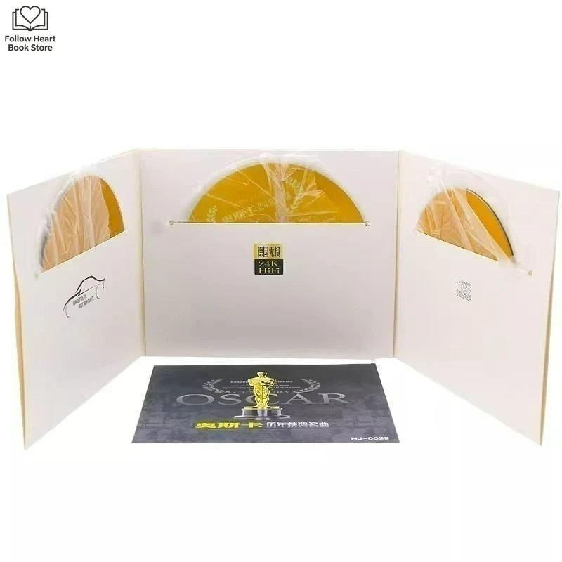Eine Sammlung klassischer Western-Lieder, 3 CDs, Musik-CD für das Auto, Discs für den Heimgebrauch, FH Store