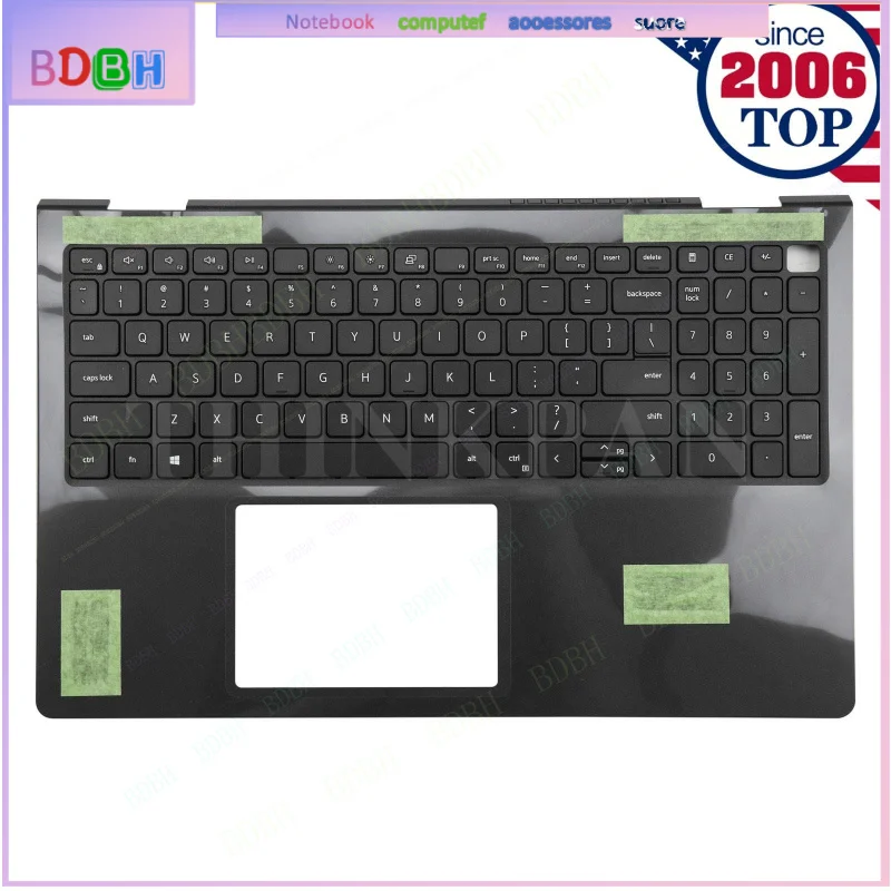 For Dell Inspiron 15 3520 3525 3530 USB-C Palmrest Keyboard No Backlit 05MD22 US