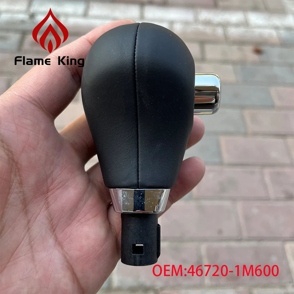 Flame king For Kia K3 K5 optima Rio ceed soul automatic transmission shift handball leather shift head transmission shift knob