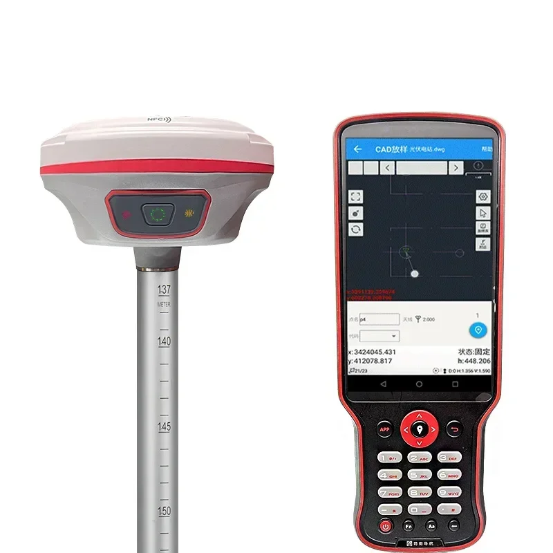 T100 Inertial Navigation RTK7 Satellite 30 Frequency GPS Mapping Instrument Engineering Measurement