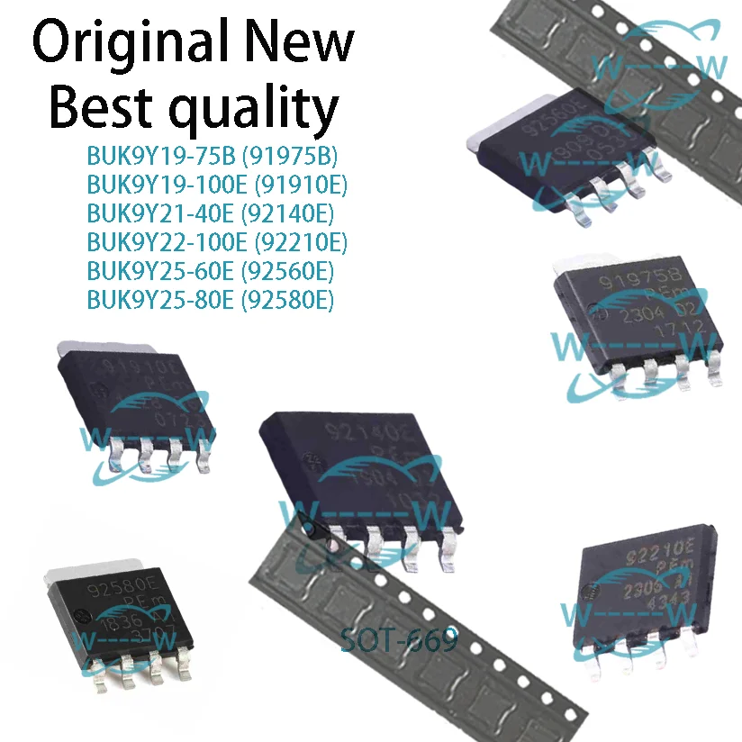(5-30PCS) BUK9Y19-75B 91975B BUK9Y19-100E 91910E BUK9Y21-40E 92140E BUK9Y22-100E 92210E BUK9Y25-60E 92560E BUK9Y25-80E 92580E IC