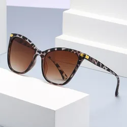 Vintage Cat Eye Sunglasses Women Square Small Frame Sun Glasses Female Brand Designer Retro Shades Fashion Oculos De Sol