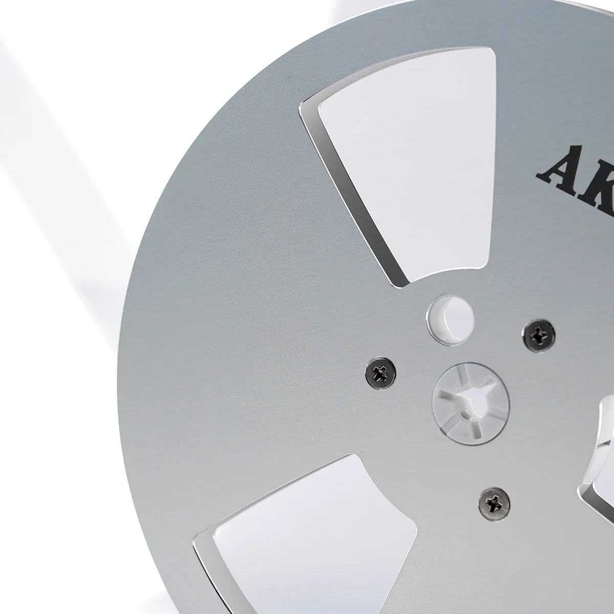 Nuevo carrete vacío de aluminio de 7" x 1/4" pulgadas para grabadoras de cinta de rollo a rollo, carrete de recogida vacío para AKAI
