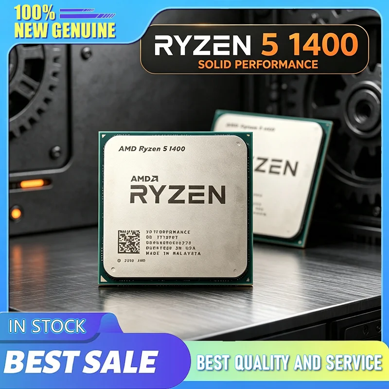 Amd Cpu Ryzen 5 - Processador AMD Ryzen 5 1400 100%