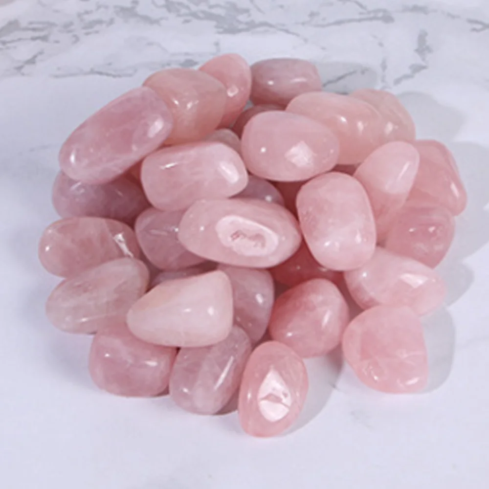 Natural rosa quartzo caído pedra irregular polimento pedra chakra reiki cura cristal wicca meditação decoração para casa