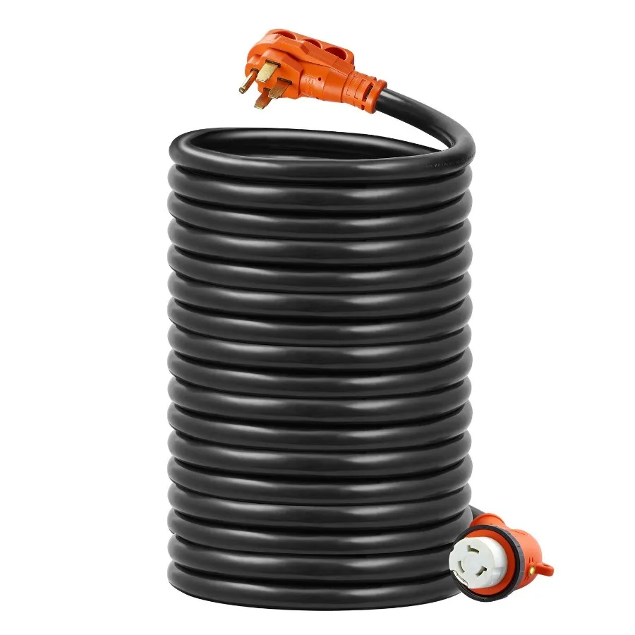 

50ft RV Power Cord Generator Cord 50A NEMA SS250R NEMA 1450P ETL Listed