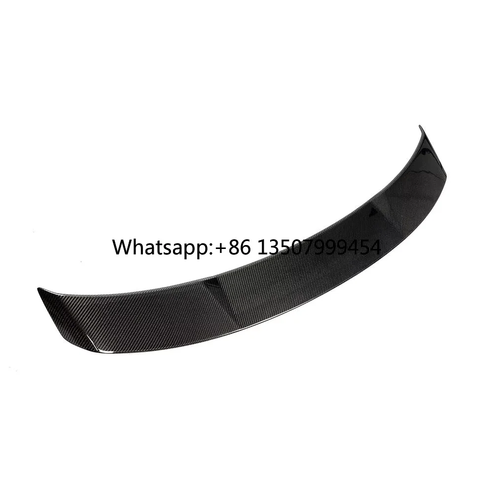 Fitment TT RS Carbon Rear Spoiler Car Wing for S Coupe 2-Door 2015-2019
