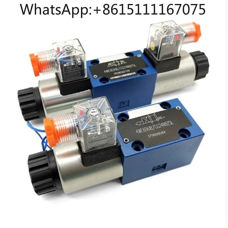 Hydraulic Solenoid Directional Valve 4WE6E61B/CG24N9Z5L 4WE6D 4WE6J 12V 24V 220V 4WE6 Series Valve