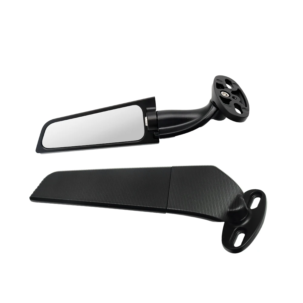 For YAMAHA R15 R25 R3 R1 R1S R6 R6S V2 Wide field of view Motorcycle Rearview Mirrors Wind Wing Adjustable Rotating Side Mirrors