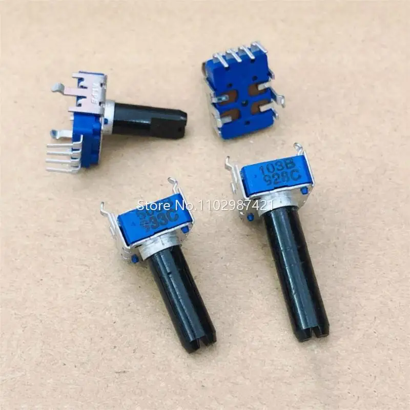 1 Piece RK11 Type Single Vertical Electronic Piano 4Pin Rotary Potentiometer RK11K1130A0M B10K B103 502RD RD5K Microscope Switch