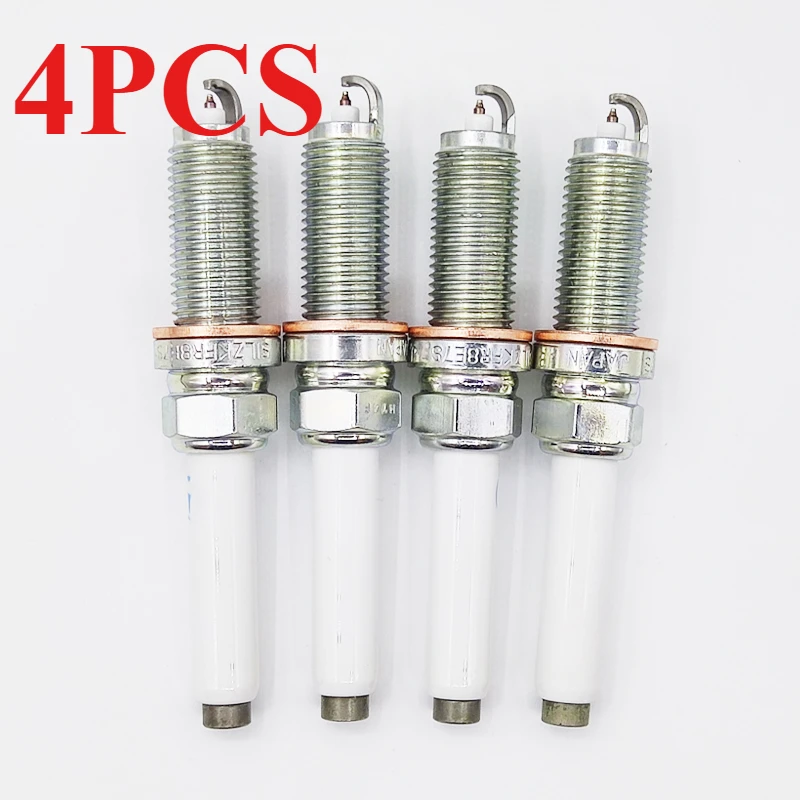 4PCS A0041597903 SILZKFR8E7S Platinum Spark Plug For Mercedes Benz E260 S400L ML320 GLC300 0041597903 Auto Parts A0041597003