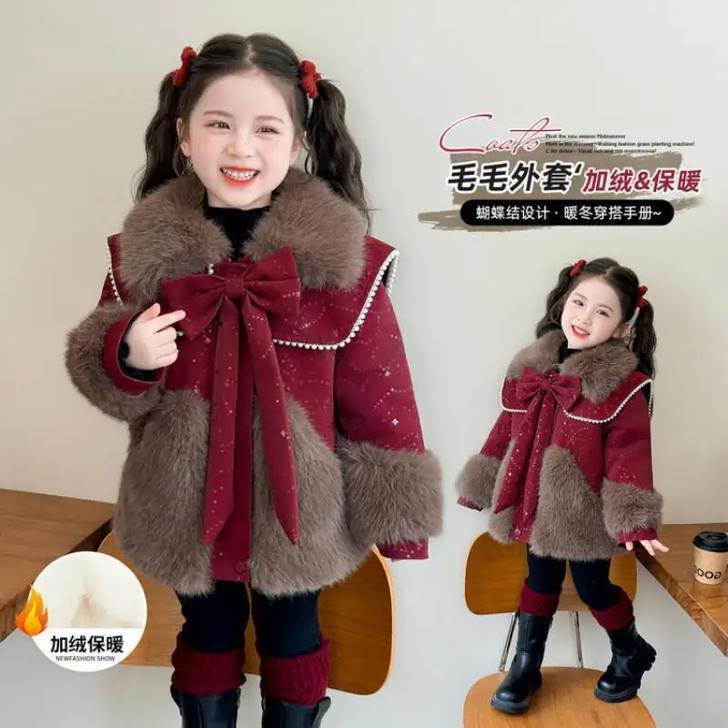 Coat Tops Child Kawaii New Style Casual Clothing Baby Jackets Children's Autumn Clothes Girls Maternity Girl Boys Winter Girls'