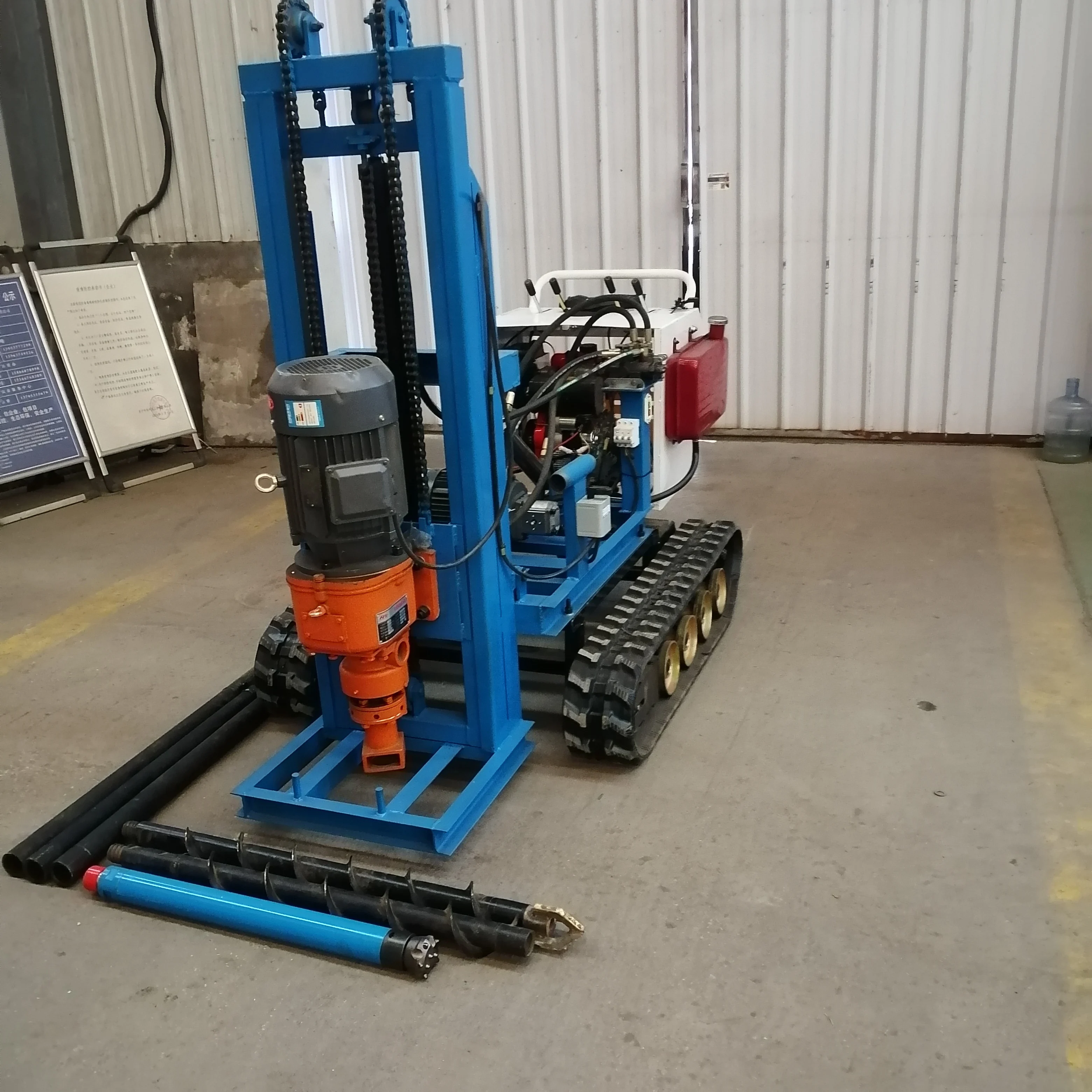 تخصيص بيع جيدا 22HP 40M 60mm قضبان الحفر الزاحف الهيدروليكية بيع