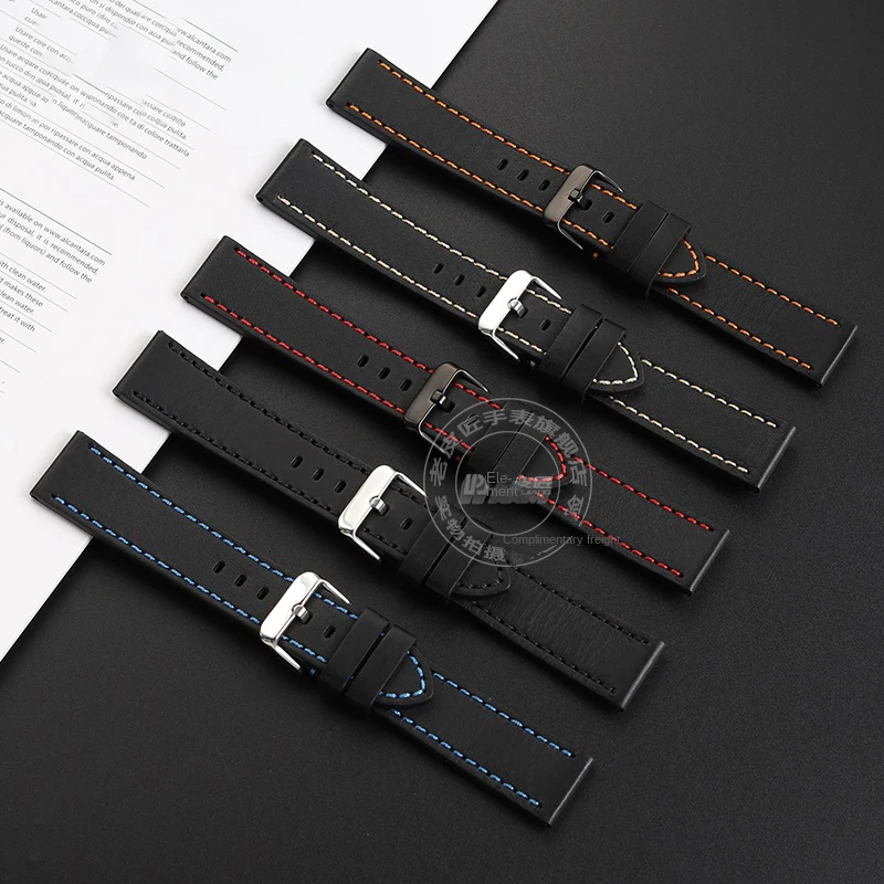 Italian leather strap for Tudor Black Bay bracelet M79030 79220R Heritage M79230R M79830R strap 20mm 22mm 21mm men's watch band