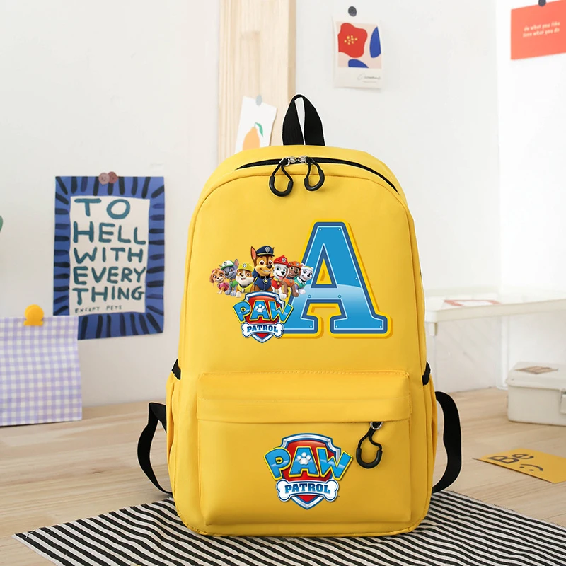

Paws Patrols Chase Marshall Boys Girls Cartoon Knapsack School Bag Teenager Anime Backpack Student Book Bag Cute Birthday Gifts
