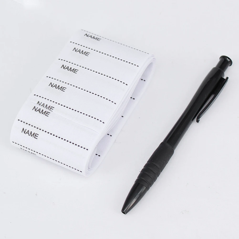 Stickers Waterproof Labels Adhesive Clothing Laundry Name Custom for