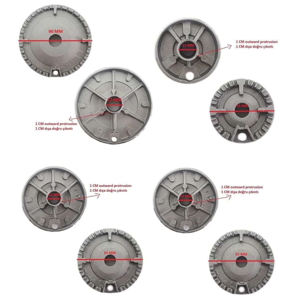 ใช้ได้กับ CVS-Dominox-ICF set-top janjunuary ในตัวและชุดฝาครอบทั้งชุด4ตา (8ชิ้น)