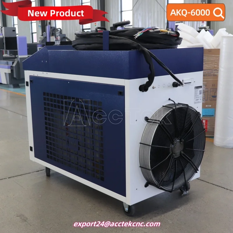 Powerful Handheld 6KW Laser Cleaner Industrial Grade High Power Laser Cleaning Machine for Various Materials