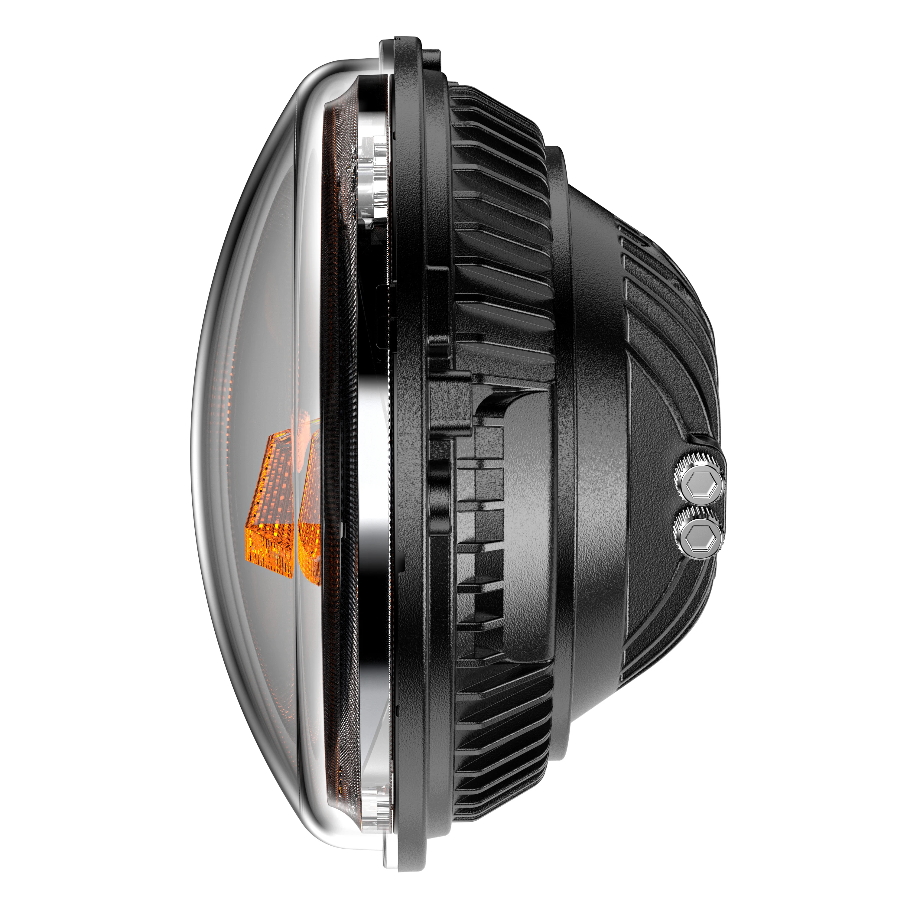 7' Inch H4 LED Moto Headlight For Harley Davidson Softail Slim Fat Boy 7inch Headlights With DRL Hi/Low Led Motorcycle Headlamp