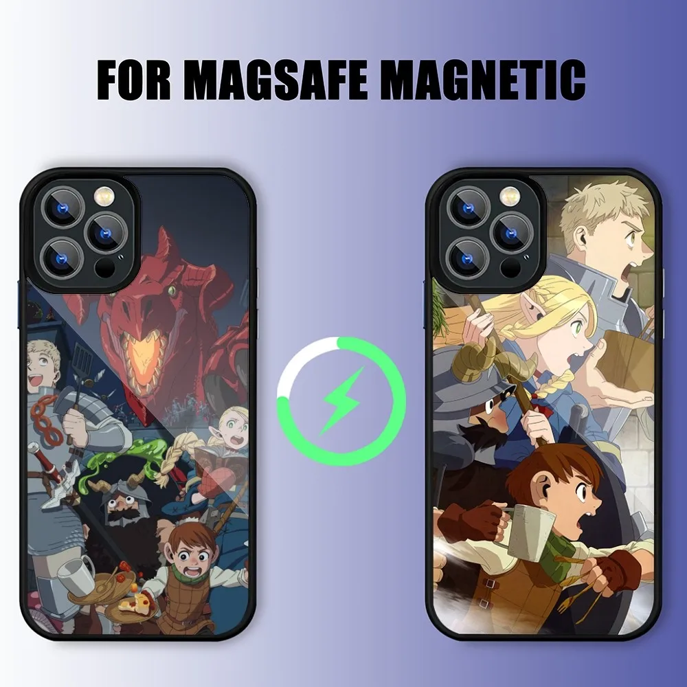 Bilibili Delicious in Dungeon Phone Case For iPhone 15 14 13 11 12 Pro Max 14 Plus 15 Pro Max For Magsafe Phone Cover