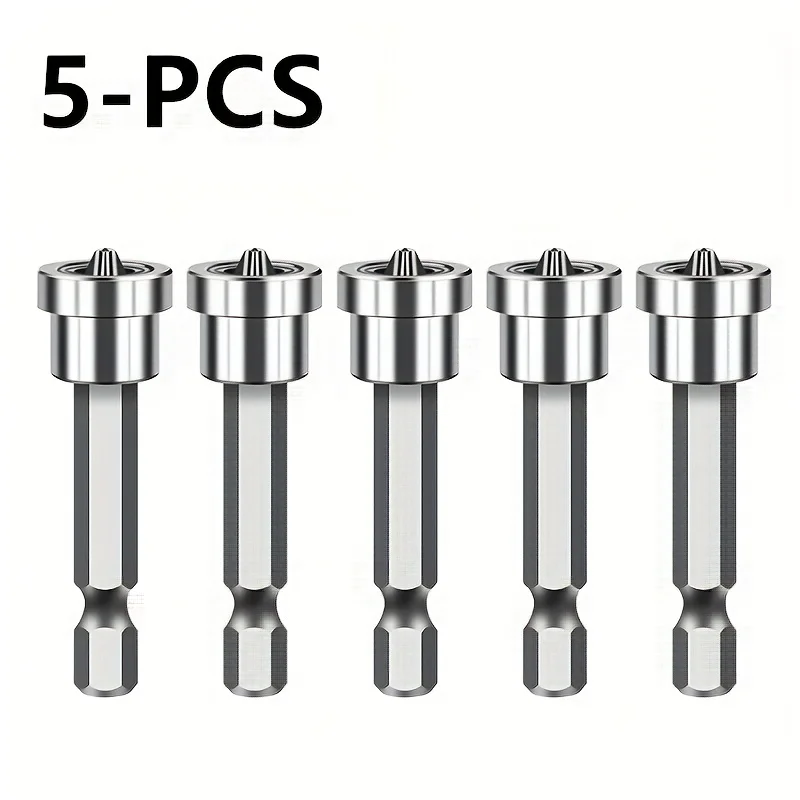 

5 шт. позиционирующие отвертки, магнитные винты для гипсокартона, винты для гипсокартона, установочные инструменты для сверления с пакетной головкой