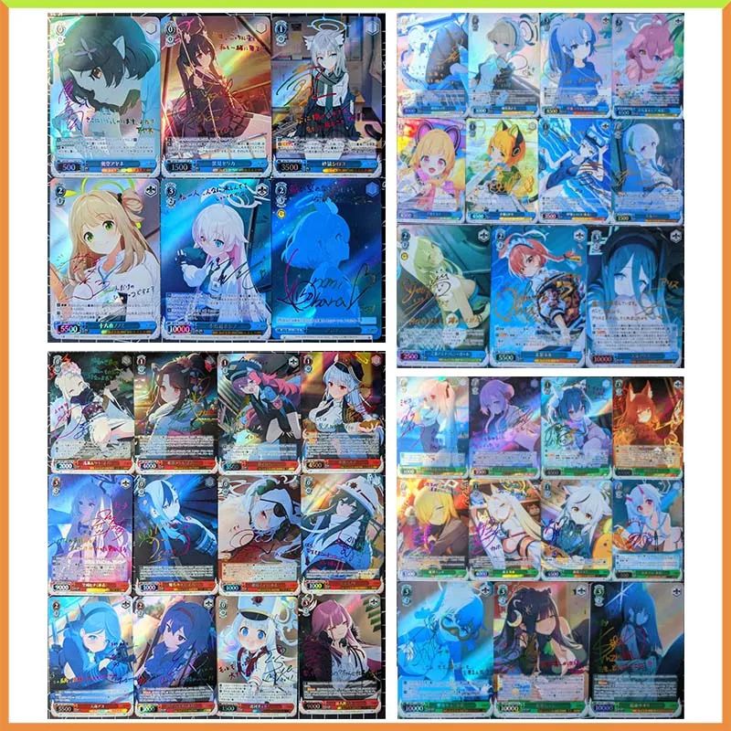 

Anime Goddess Story DIY ACG Hoshino Ai Kurokawa Akane Arima Kana Game Cards Toys for boys Collectible Cards Birthday Present