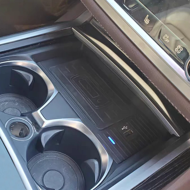 

For BMW G11 G12 7 Series 2016 2017 2018 15W Car wireless phone charger fast charger charging holder accessories