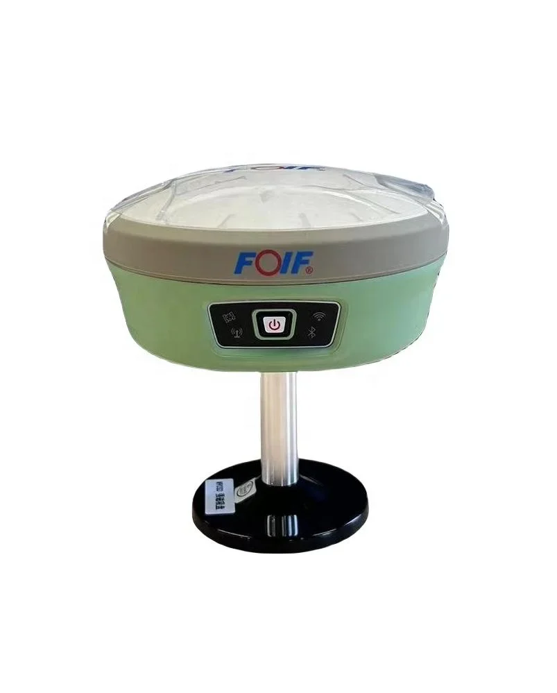 Dual Frequency FOIF A90 GPS RTK with 1408 Channels GPS Receiver and professional land surveying Rover and Base  A90 GNSS RTK