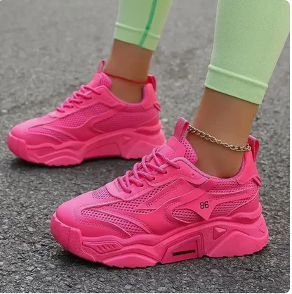 Women's Pink Platfo… - image