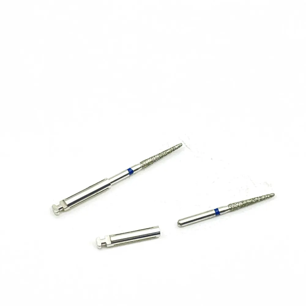 LYZDENT Adaptor bor gigi, alat konverter Adaptor Dental Burs FG-RA dari 1.6mm sampai 2.35mm 5 buah