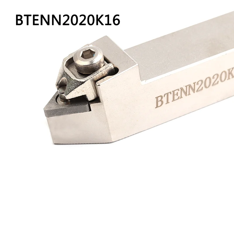 

1pc BTENN BTJNR BWLNR BCLNR BDJNR BVVNN BVJNR 20mm 125mm Length CNC Lathe B-Type Large Platen White Holder External Turning Tool