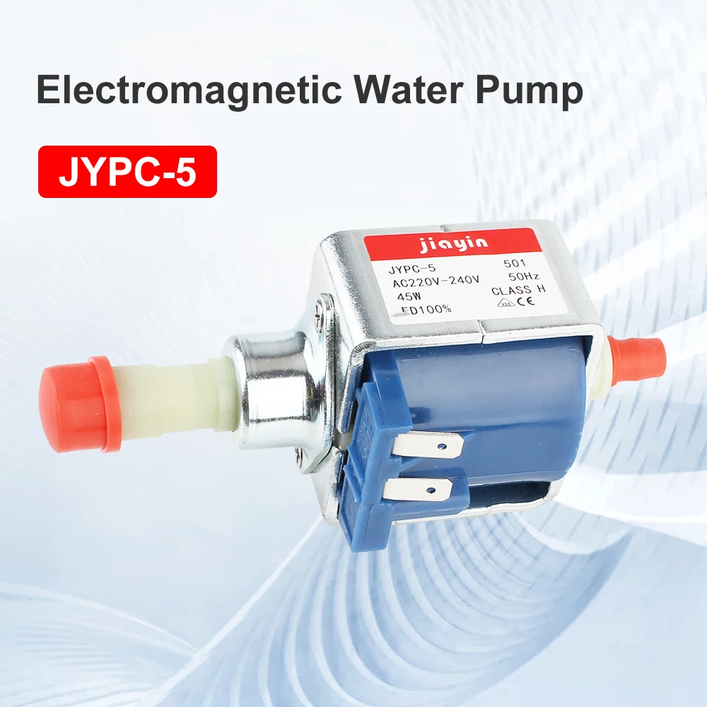 Electromagnetic Water Pump 50Hz For Steam Hanging And Ironing Machine Fittings Suction Valve 45W JYPC-5 Pumping Valve Pump Valve