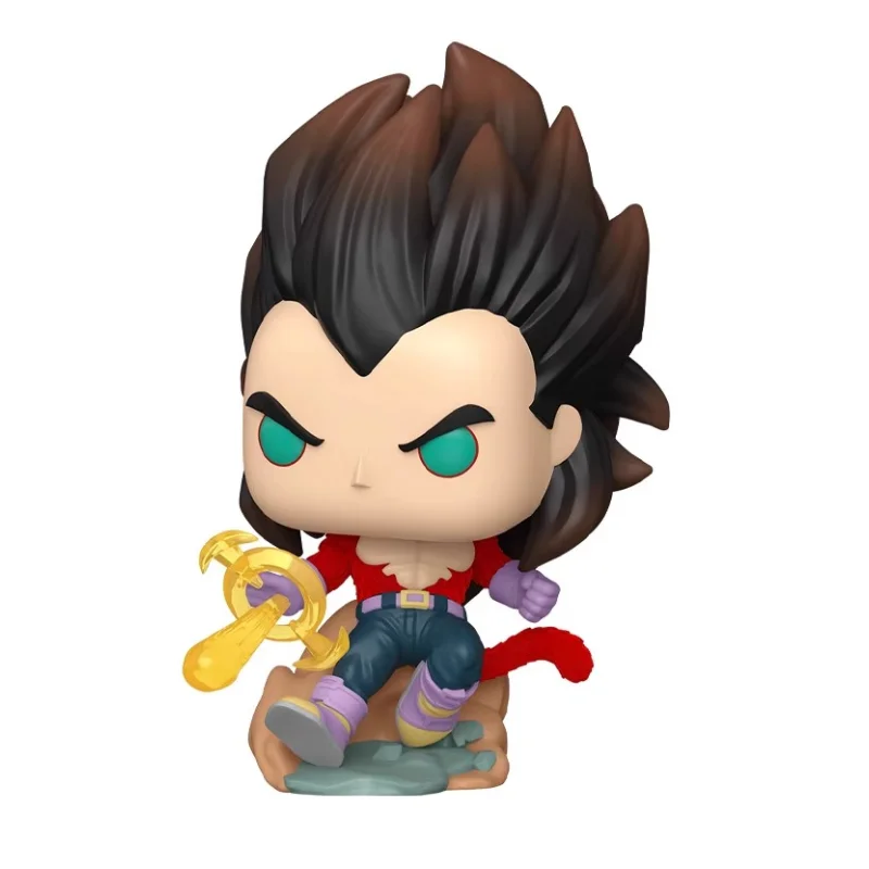 مجسم كرة دراغون بول الأصلي من فانكو بوب - سوبر سايان 4 سون جوكو (قبضة شينرون) | هدية زينة تمثال قابلة للجمع للجماهير #5