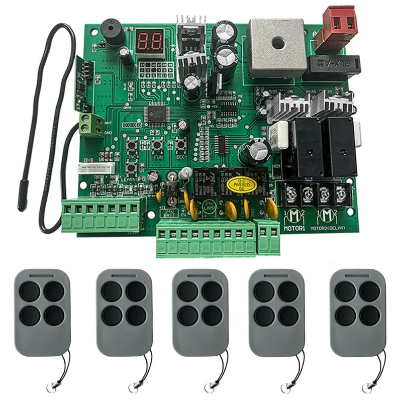 24V motherboard door opener garage door motor panel 433MHz tool accessory