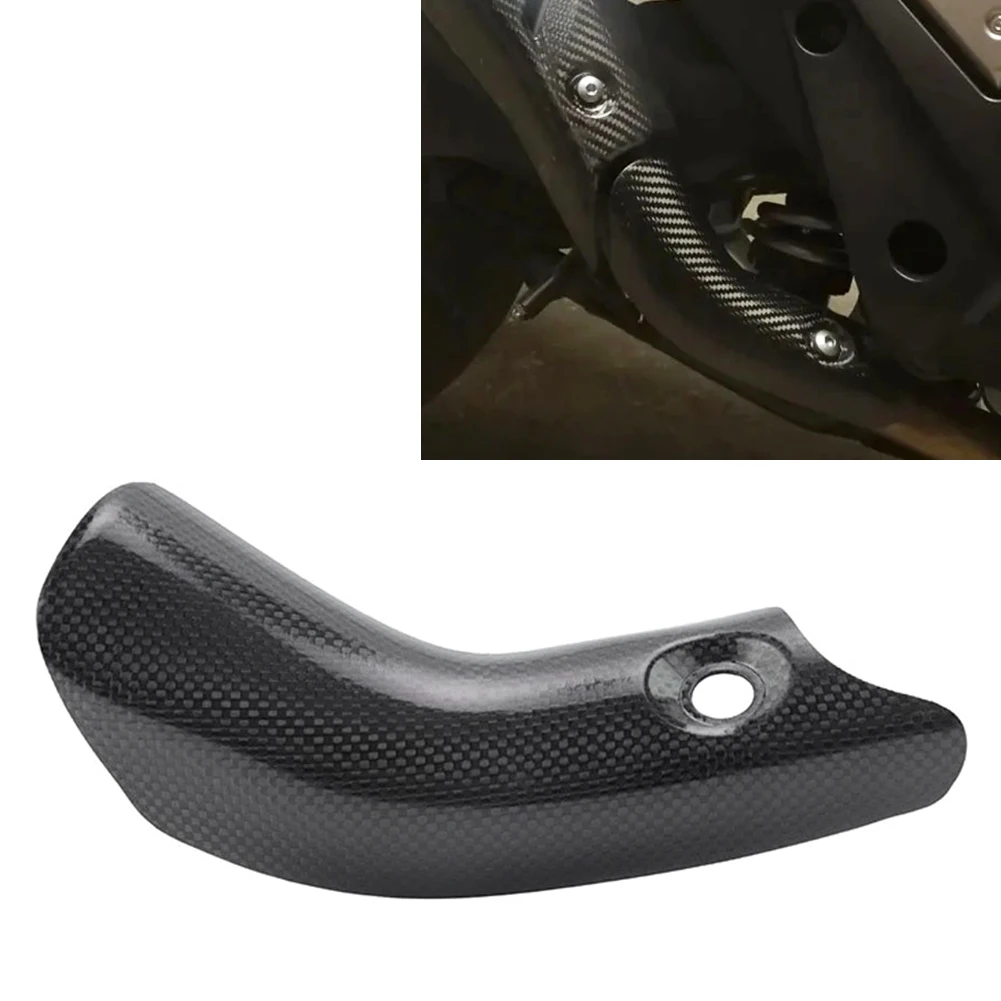 

Motorcycle Exhaust Mid Link Pipe Carbon Fiber Heat Shield Cover Guard For Honda X-ADV 750