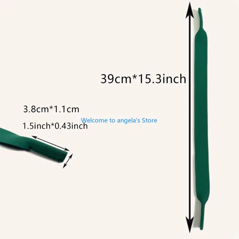 X4YC 2PCS MultiPurpose Waterproof Sport Glasses Strap With SBR Retainer Band For Diving Snorkeling Outdoor Activity