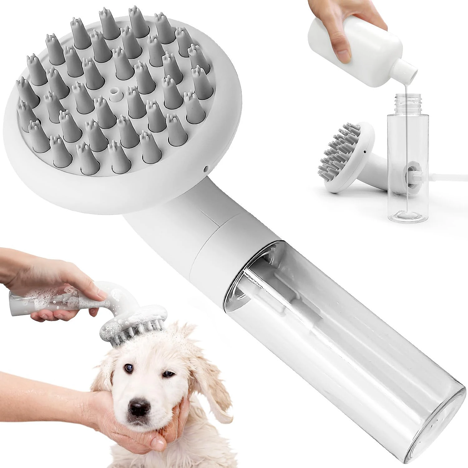 #10 Trending Dog Bathing Brushes Right Now