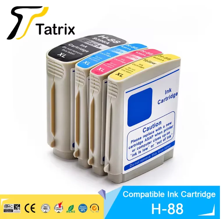 Совместимый картридж Tatrix HP88 HP 88 88XL для принтеров HP Officejet Pro K550 K5400 K8600 L7480 L7750 L7590 L7580 L7780