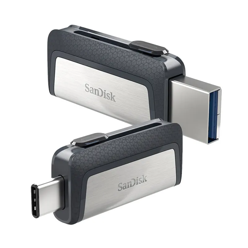 Sandisk SDDDC2 Extreme Type-C 256GB 128GB 64GB Dual OTG USB Flash Drive 32GB Pen Drive USB Stick Micro USB Flash Type C pendrive