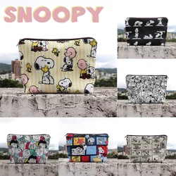 Snoopy Makeup Bag Cartoon Large Capacity Cosmetic Storage Bag Portable Travel Toiletry Organizer Women Clutch Bag Handbags