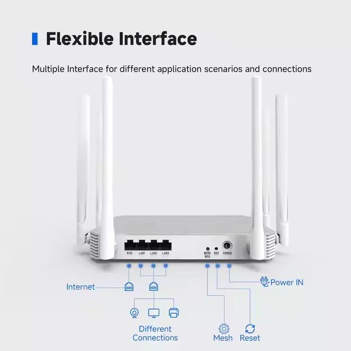 Kaysus Router BE3600 5G/2.4G WiFi 7 Dual-Band Mesh Networking Gaming Acceleration Gigabit Wireless Router With EN & Ru Language