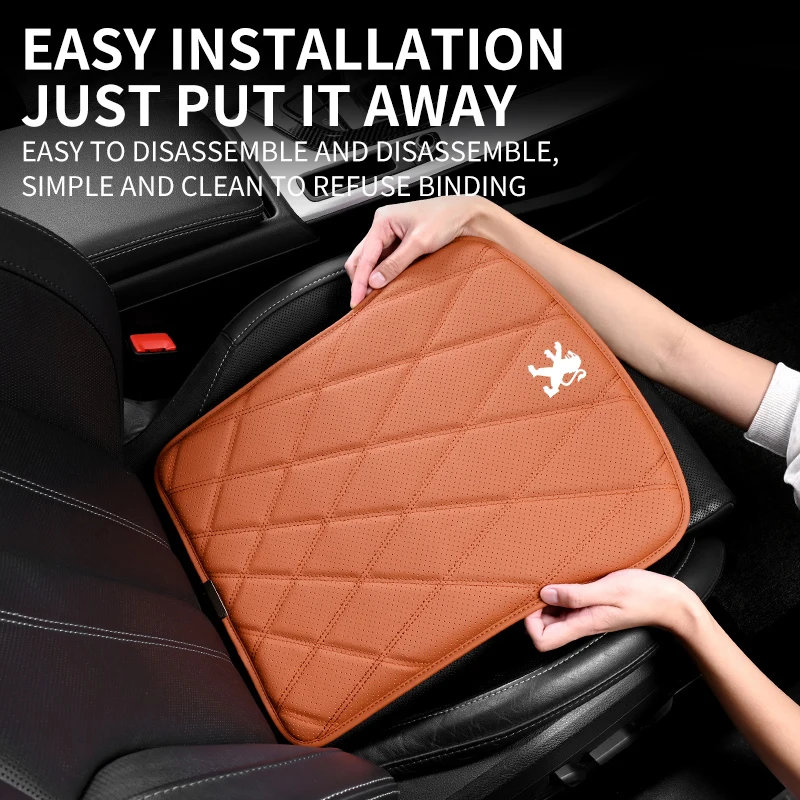 Car Seat Cover Cushion Driver Front Seat Protector Pad Backseat Mat For Peugeot 407 508 2008 5008 307 308 3008 206 207 208 107