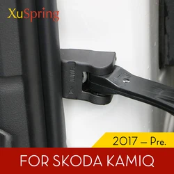 Car Styling Door Stop Cover Lock Hinge Stopper Protection Accessories For Skoda KAMIQ 2019 2020 2021 2022